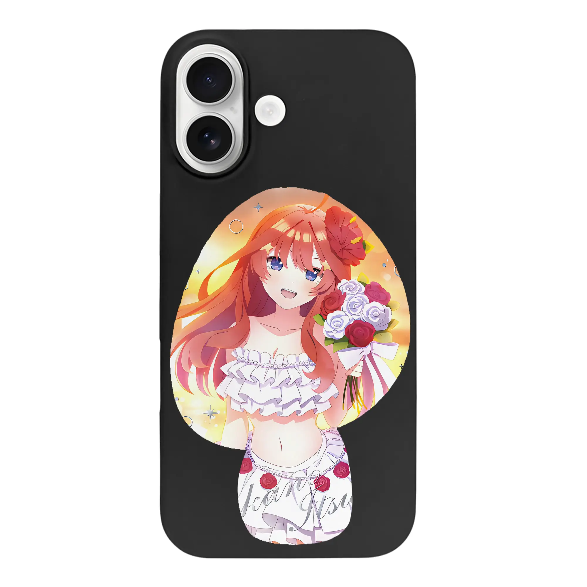 五等分の花嫁 グッズ 中野 五月 - iPhone 17 シリーズ シリコンケース 薄型 耐衝撃 指紋防止 ソフトタッチカバー 精密フィット 傷防止 保護ケース iPhone 17/17 Air/17 Pro/17 Pro Max 対応